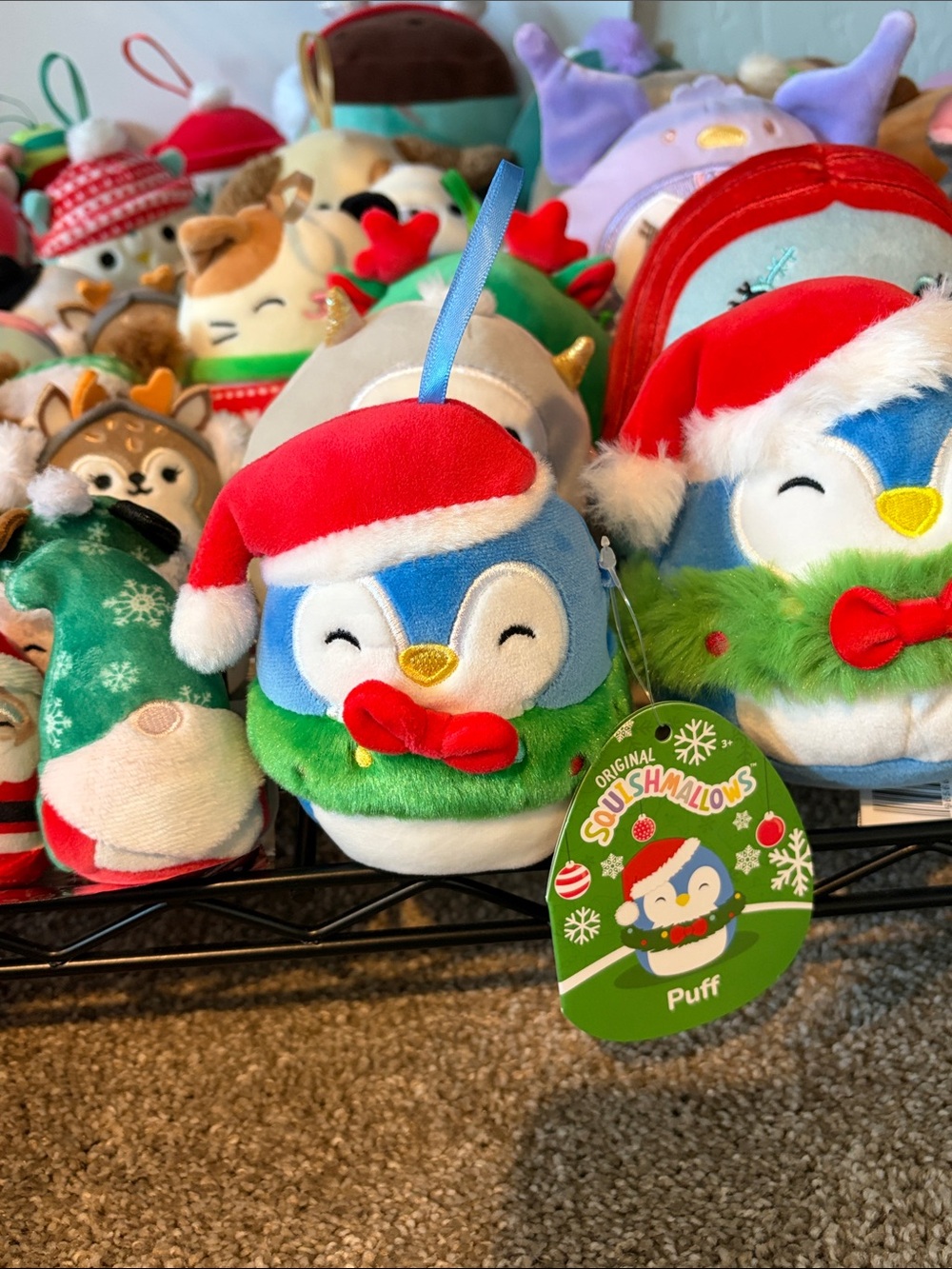 Puff the Christmas Penguin Ornament